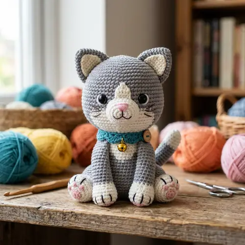 Amigurumi Cat: Cute Crochet Patterns