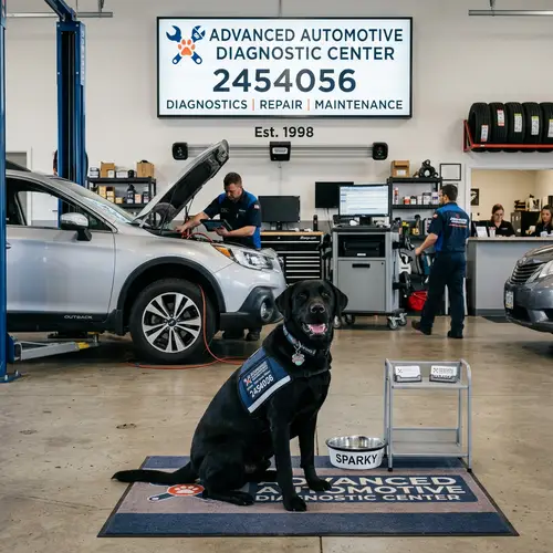Pet for Automotive Diagnostic Center
