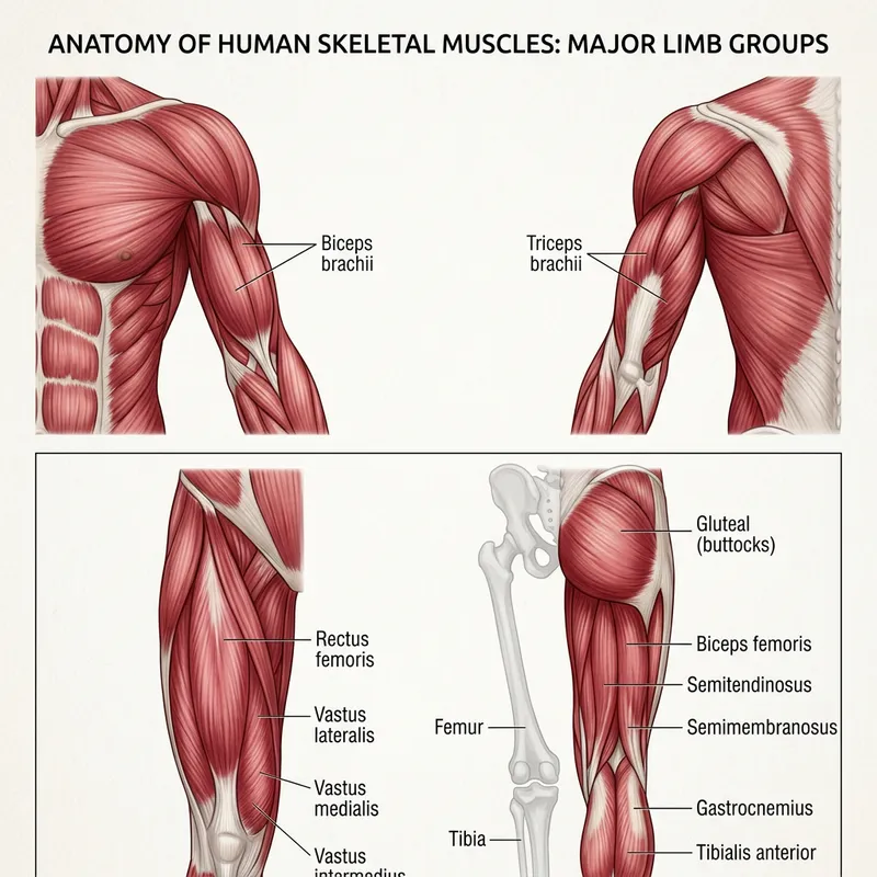 Human Skeletal Muscles: Limb Muscle Groups Explained