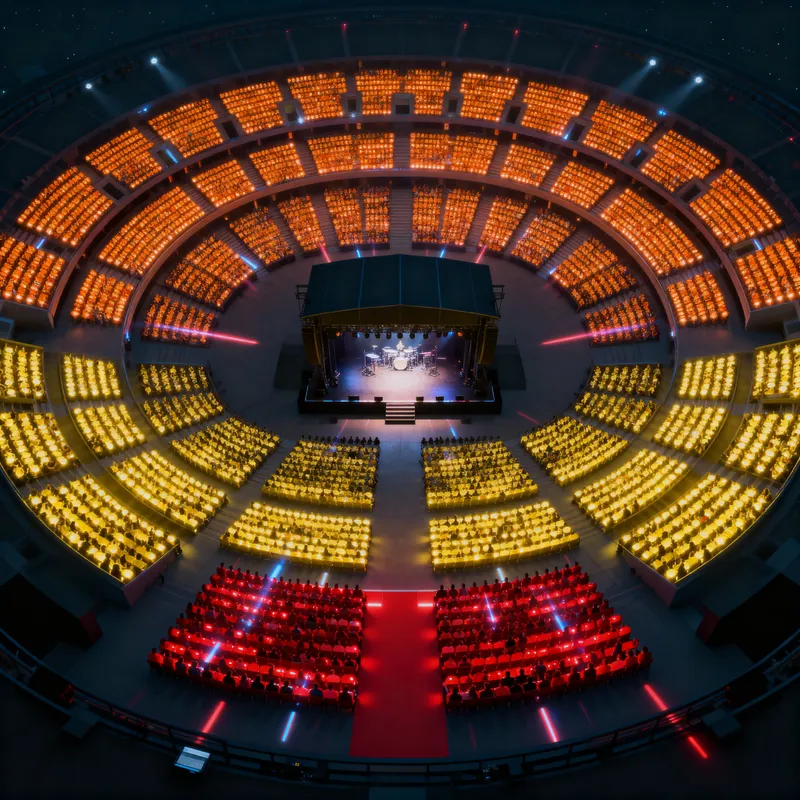 Stunning Concert Arena Lighting Animation Stunning Concert Arena Lighting Animation