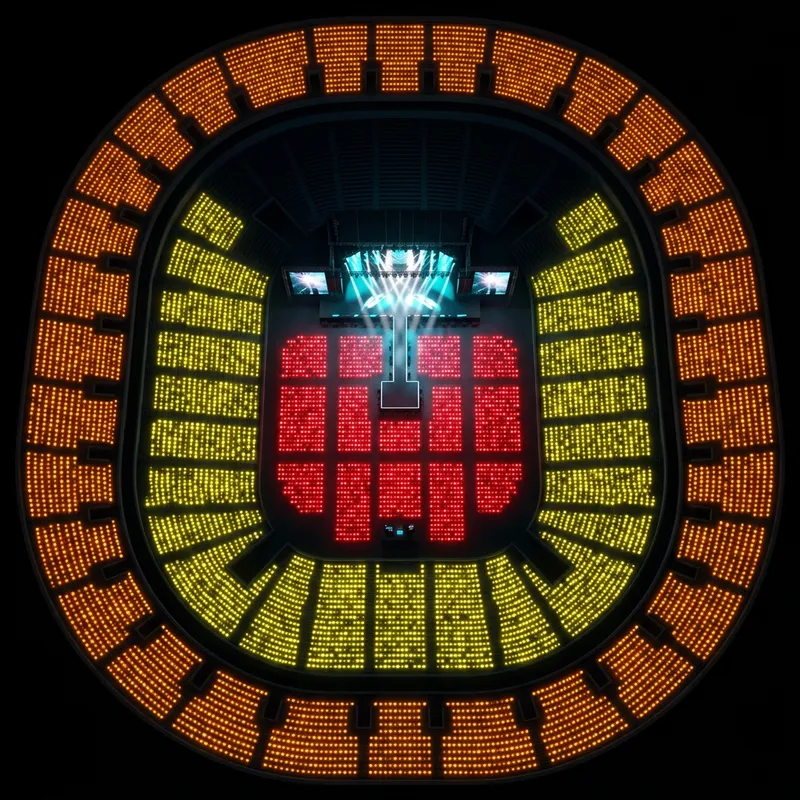Stunning Concert Arena Lighting Animation