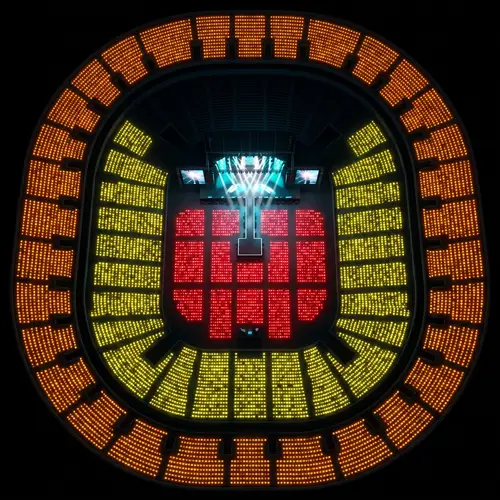 Stunning Concert Arena Lighting Animation