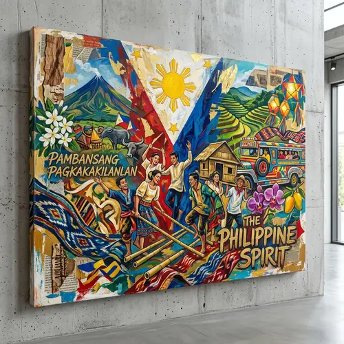 Modern Art Reflecting Philippine National Identity