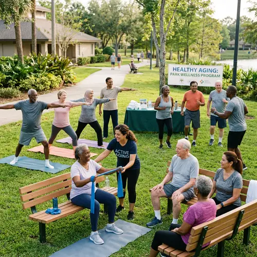 Health Education for Seniors: Diverse Exercise Programs