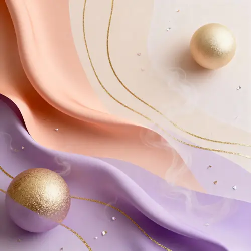 Abstract Composition for Greeting Cards