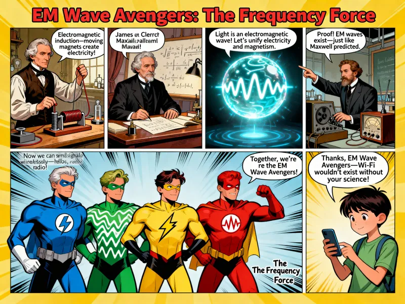 EM Wave Avengers: Contributions of Electromagnetic Pioneers
