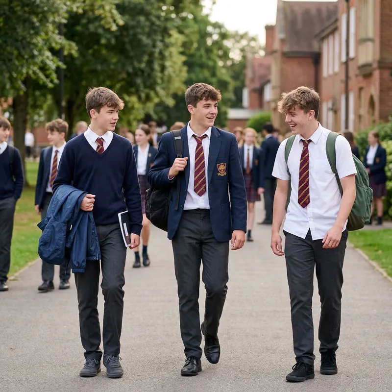 Stylish Teen Boys School Uniforms