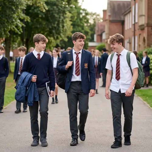 Stylish Teen Boys School Uniforms