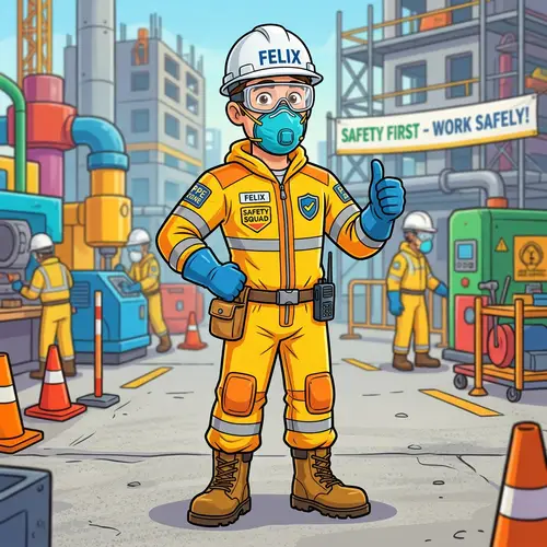 Felix in Full PPE: Safety and Confidence