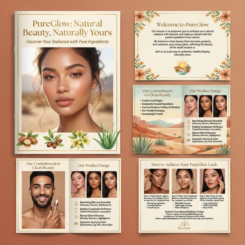 PureGlow: Makeup Products for Natural Radiance