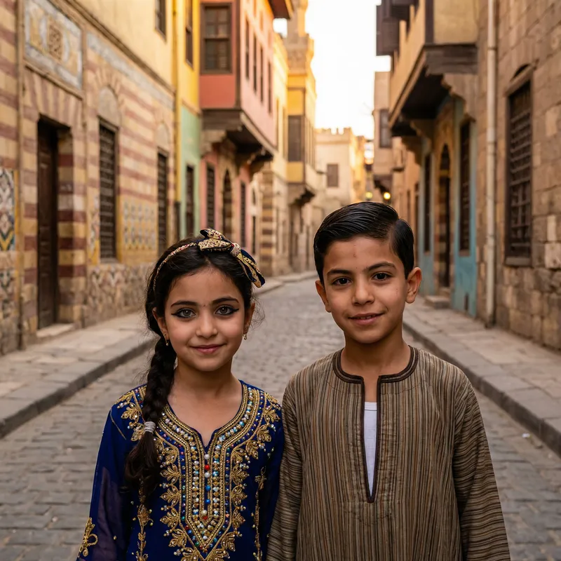 The Most Beautiful Egyptian Girl and Boy in Egypt