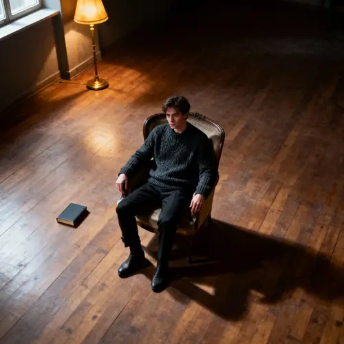 Cinematic Style in a Vintage Room Setting