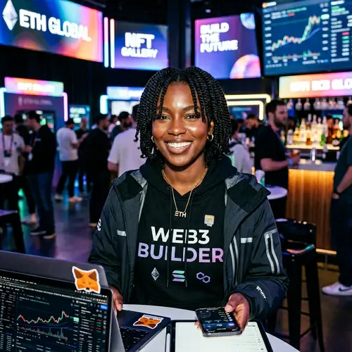 Stylish Dark Skin Twists in Web3 Aesthetic