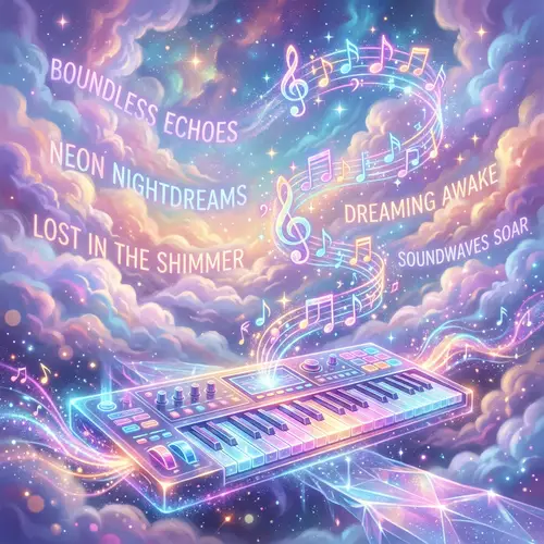 Sparkling Synthpop Music Colliding with Dreamy Lyrics