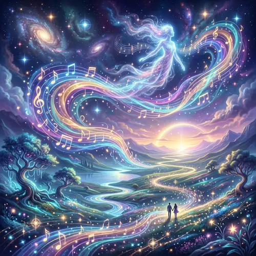 Surreal Space Between Us Visual Representation