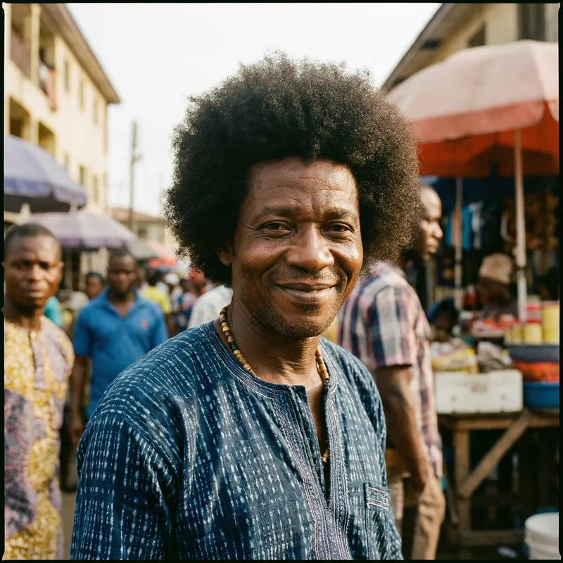 African Man with Afro Hair - Embrace Your Unique Style
