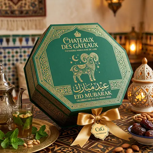 Luxury Eid al-Adha Packaging for Chateaux des Gateaux
