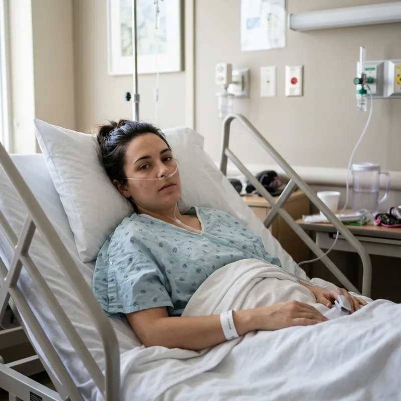 Hospital Bed Recovery with Oxygen Therapy Hospital Bed Recovery with Oxygen Therapy