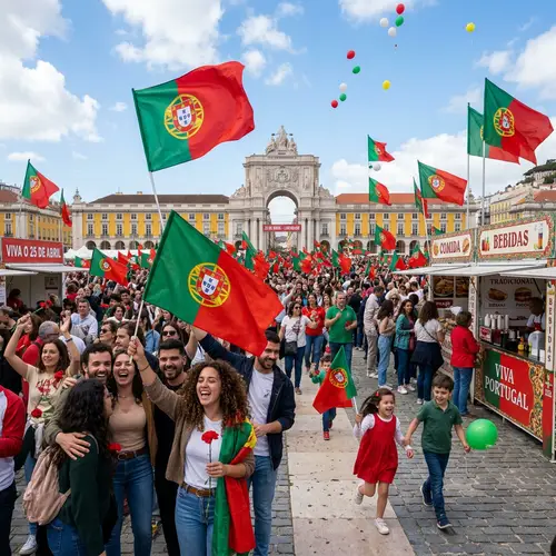 25th of April Revolution Celebration in Portugal