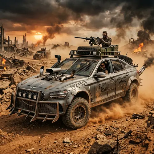 Mad Max Style 2022 Genesis G70 3.3T AWD