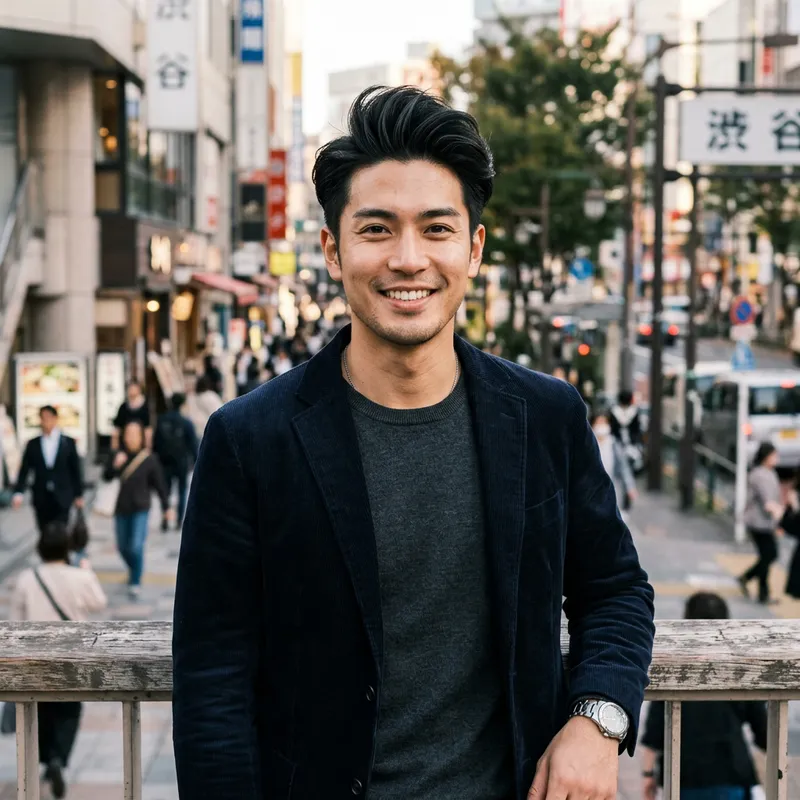 Trendy Hairstyles for East Asian Men in Their 20s