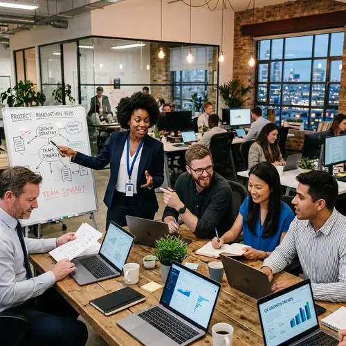 Dynamic Workspace Fostering Innovation and Collaboration