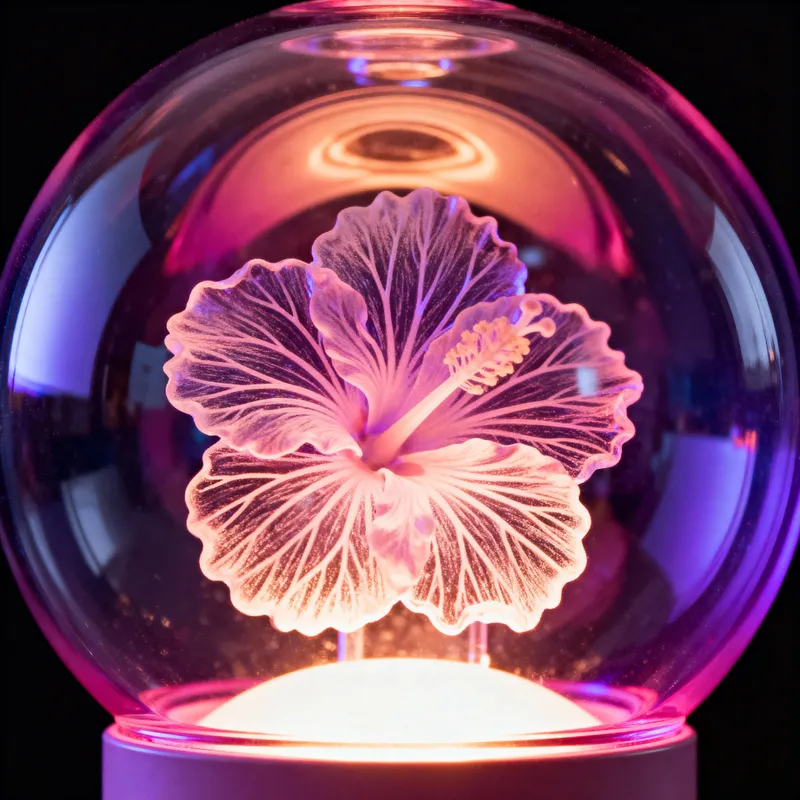 Kpop-Inspired Hibiscus Lightstick
