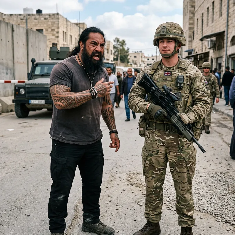 Angry Espresso Man Confronts Soldier | Striking Interaction