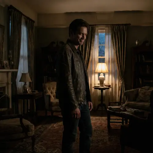 Hyperrealistic Evil Smile Scene in 32K Resolution