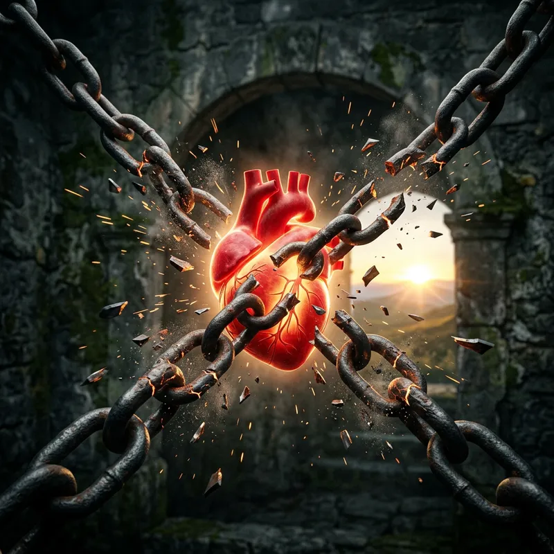 Breaking Heart Chains: A Symbol of Freedom
