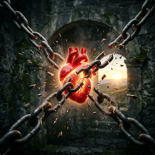 Breaking Heart Chains: A Symbol of Freedom