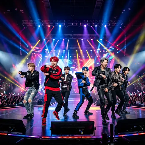 BTS: Energetic Dance Routine by Global Pop Band