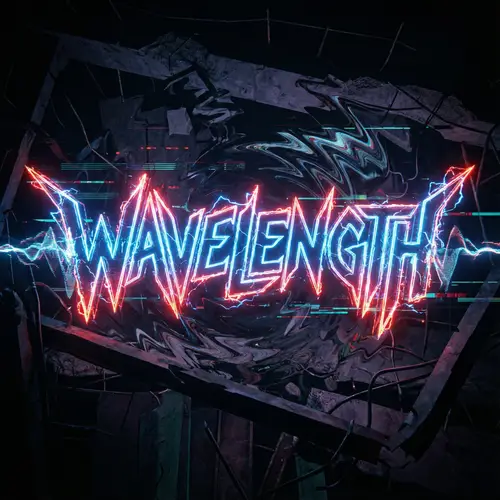 Futuristic Rock Band Logo for Wavelength