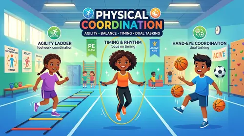 Fun Coordination Exercises for Kids in PE Class
