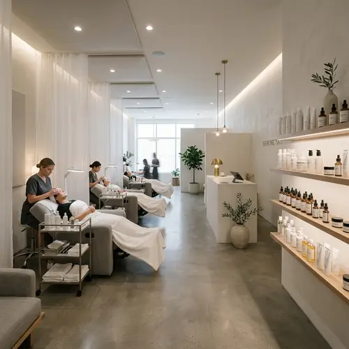 Minimalist Beauty Institute: Serenity & Style