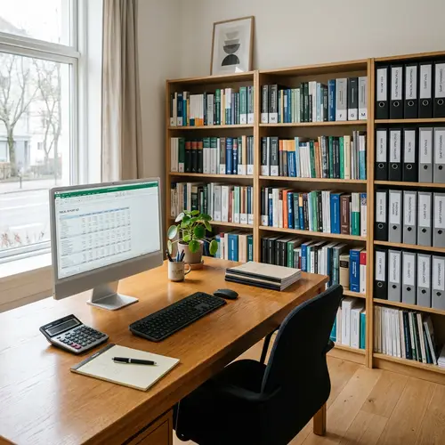 Minimalist Accounting Office Design Inspiration