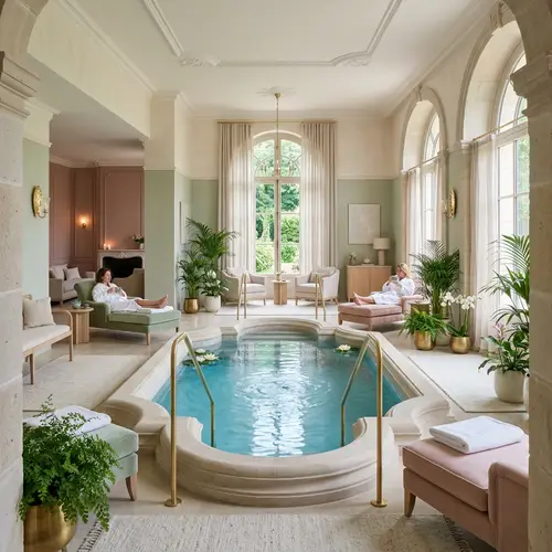 Luxurious Spa Retreat in Lille | Tranquil Nature-inspired Escape