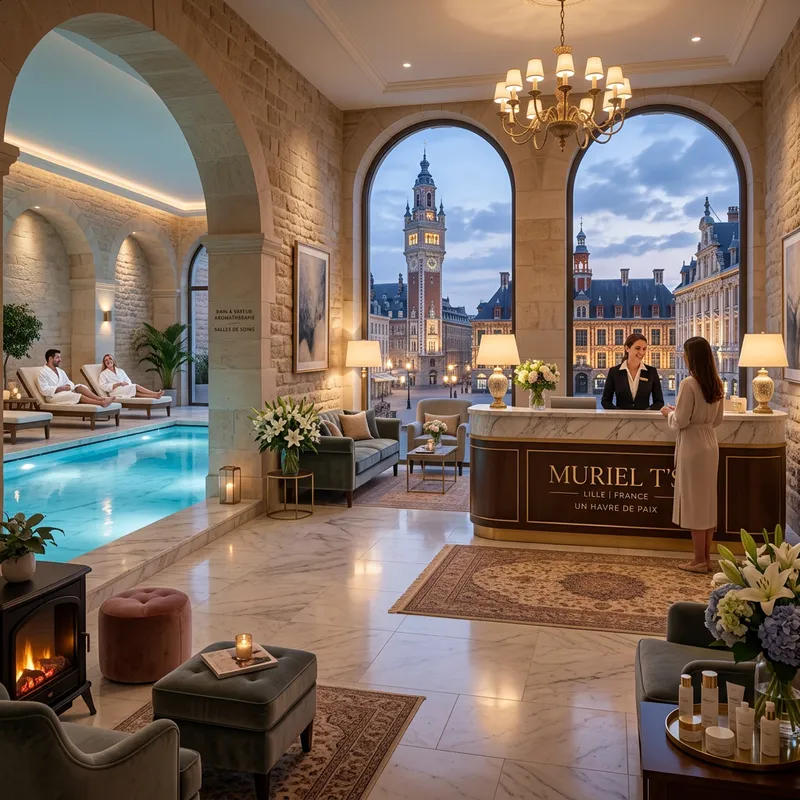 Luxurious Spa in Lille, France by Muriel T