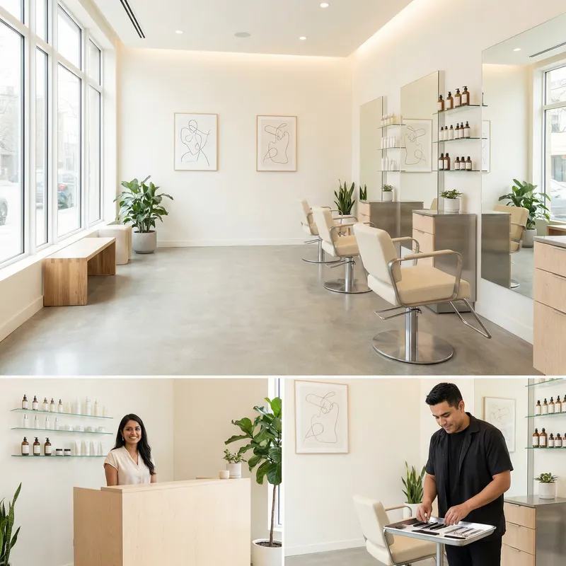Minimalist Beauty Salon - Institut de Beauté