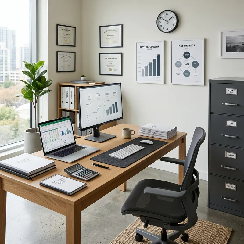 Minimalist Accounting Office Design Ideas