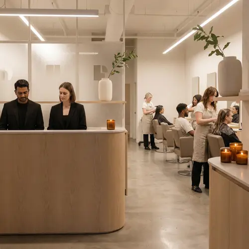 Minimalist Beauty Institute for Serene Treatments