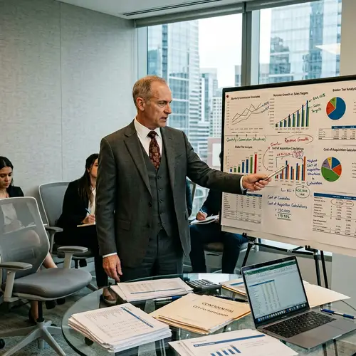 Expert Commission Presentation with Precision and Numbers