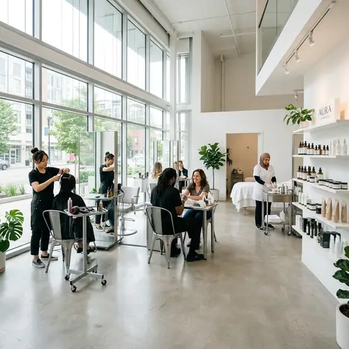 Minimalistic Beauty Institute | Elegant & Clean Space