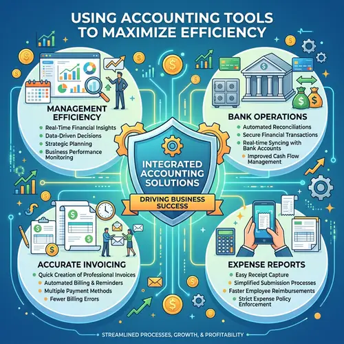 Accounting Tools for Efficient Management, Banking, Invoicing & Reporting