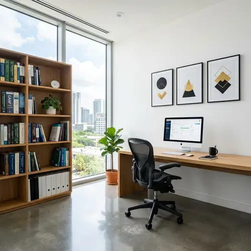 Minimalist Accounting Office Design Ideas