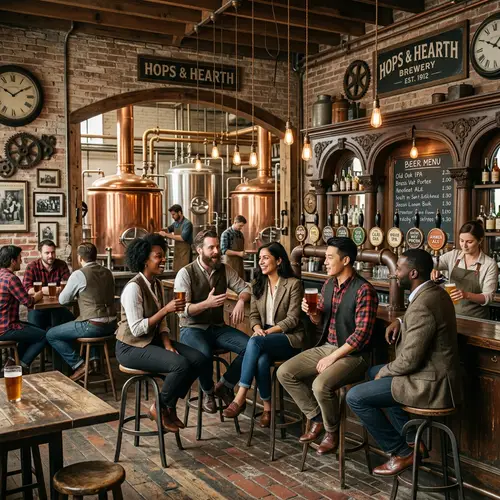 Vintage Microbrewery Experience | Industrial-Inspired Brewpub