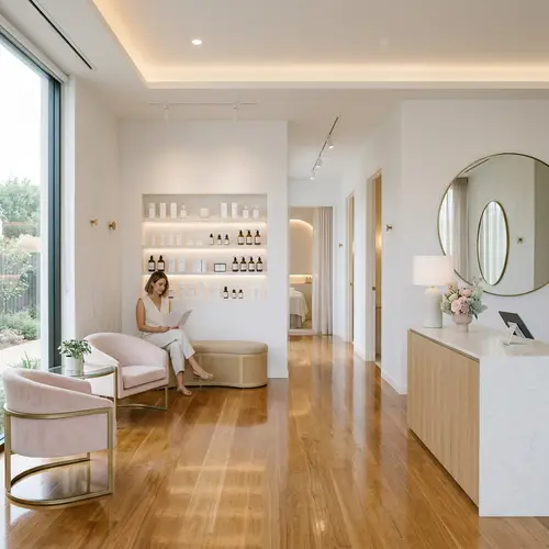 Minimalist Beauty Institute: Elegance & Simplicity