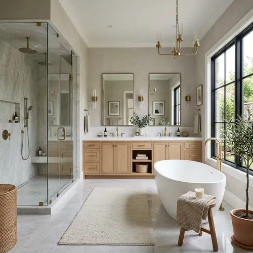 Luxurious Master Bathroom Design Ideas