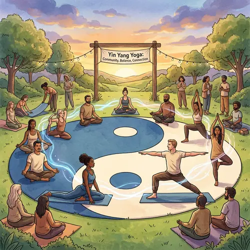 Yin Yang Yoga Event: Balancing Energies in a Diverse Community