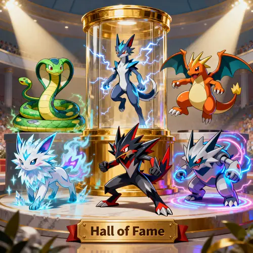 Next Pokémon Designs: Hall of Fame Collection